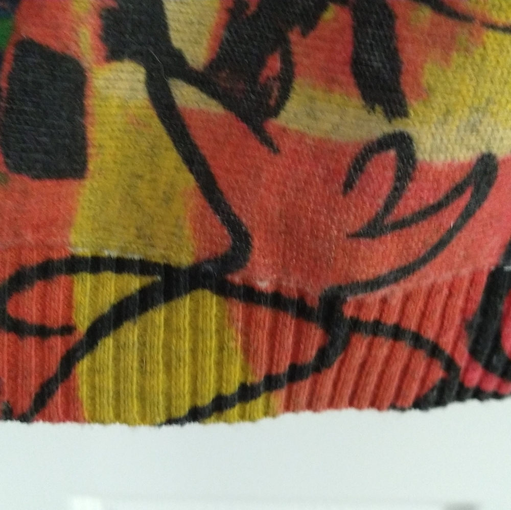 NWT Colorful Abstract Design Sweater - Picture 5 of 6